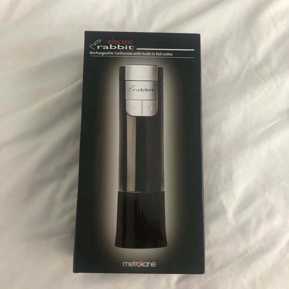NWOT Metrokane electric rechargeable wine opener. Never used. - Picture 1 of 4